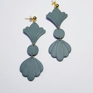 Handcrafted polymer clay earrings